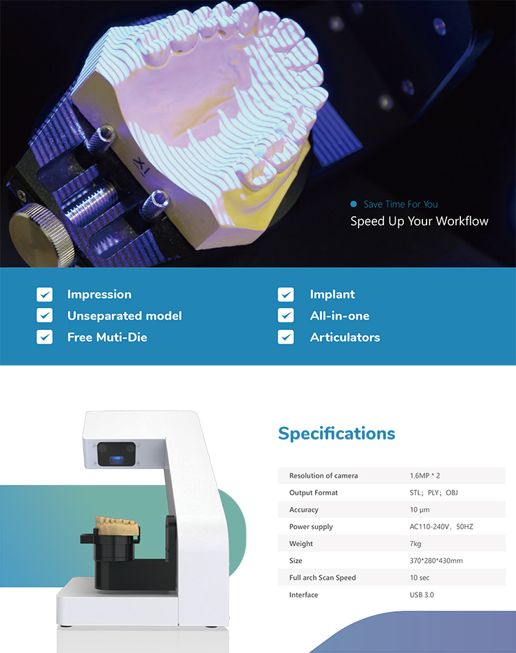 SDL Dental 3D Scanner